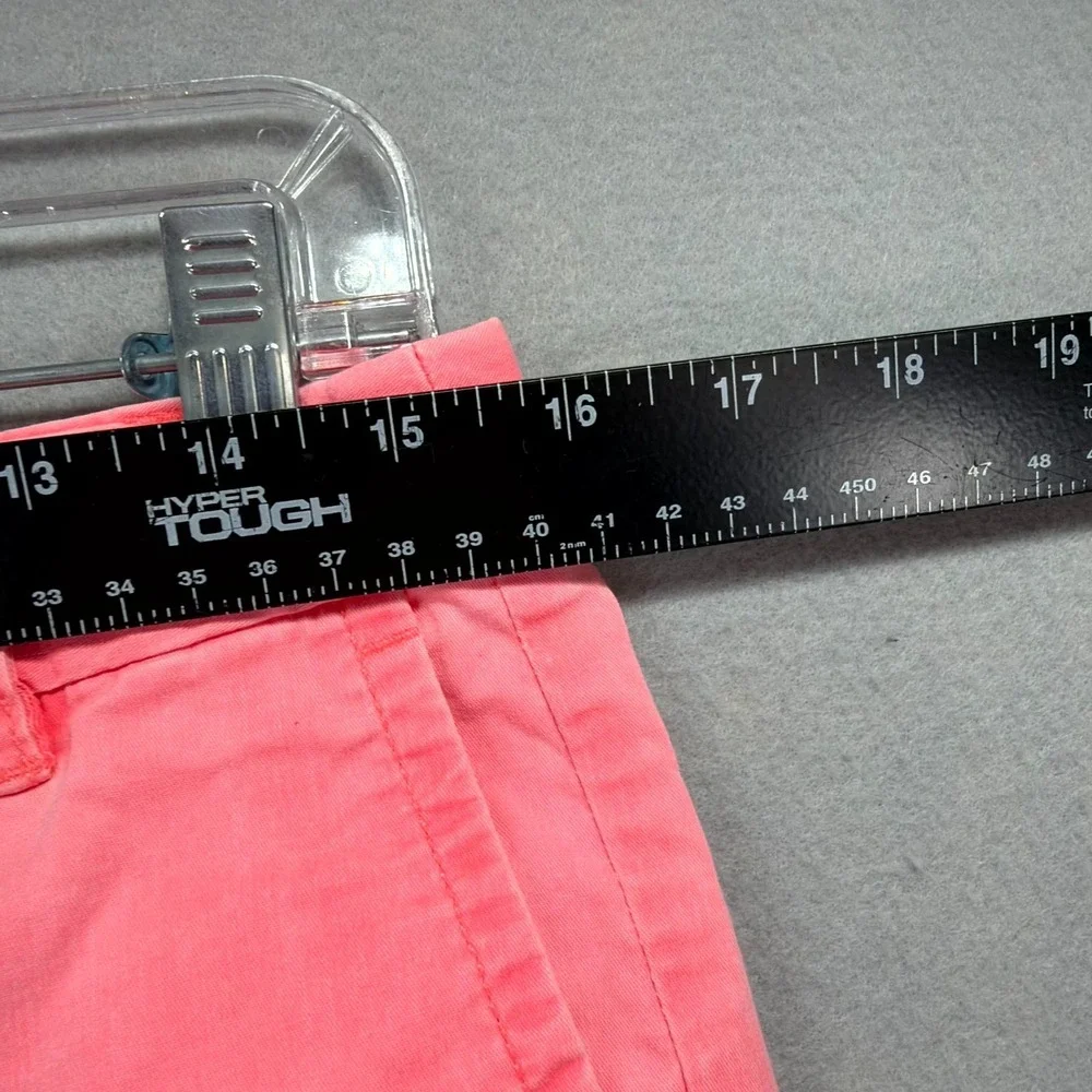 J.CREW Classic Twill Chino Shorts Womens 6 Fits W32* Pink‎ Stretch Everyday Golf